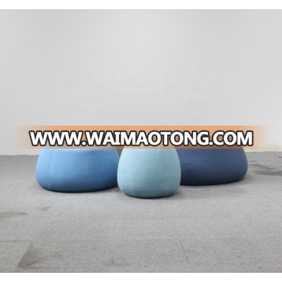 Quick Dry Foam Ottoman Outdoor Lounge